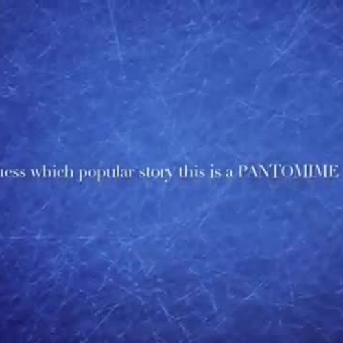 Cinderella Pantomime Project