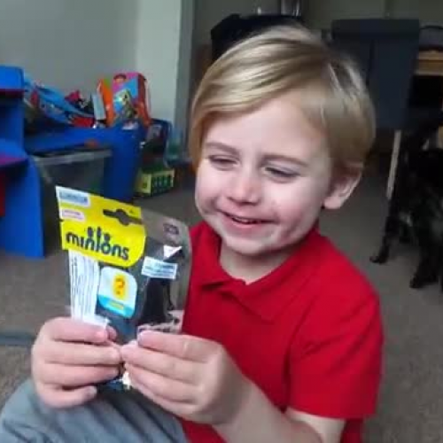 Opening MINIONS Surprise Blind Bag