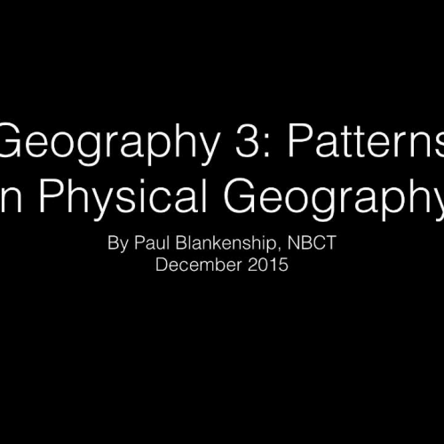 Geography 3 Presentation Video