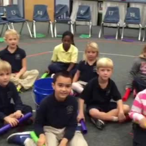 15-16 Ms. Austin's 1st grade class "If you are happy"