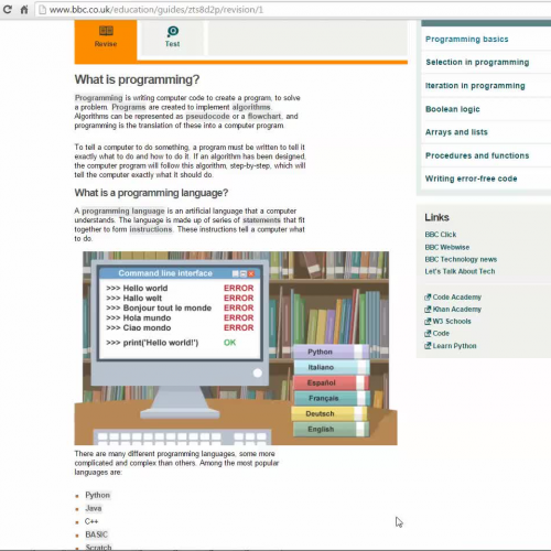 year 9 coding video 1 and introduction