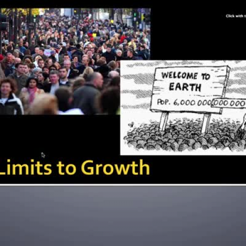 3.7 Limits to Growth