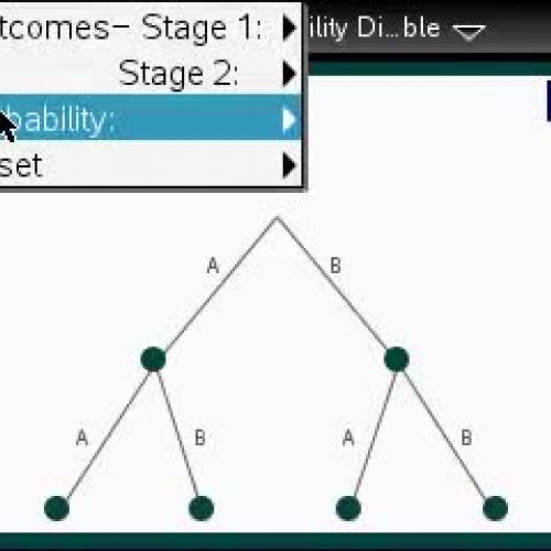 Probability Diagrams and Table  [TI Building Concepts Preview Video]