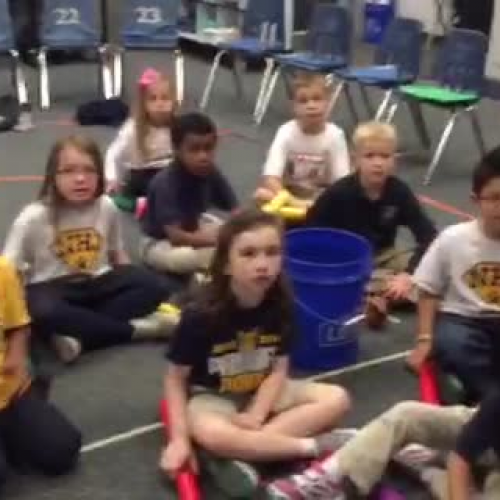 15-16 Ms. Milton's 1st grade class "If you're happy" arr. by Judah Lauder