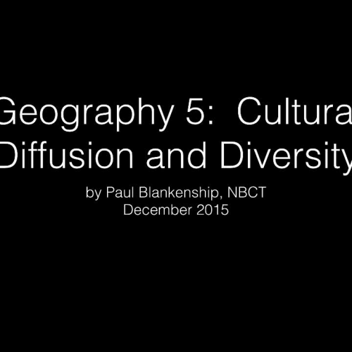 Geography 5 Presentation Video