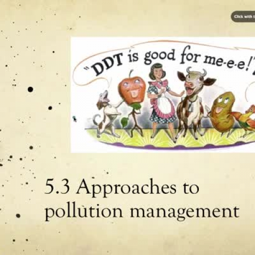 5.3 Approaches to Pollution Management 