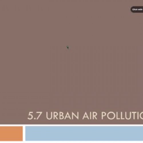 5.7 Urban Air Pollution 