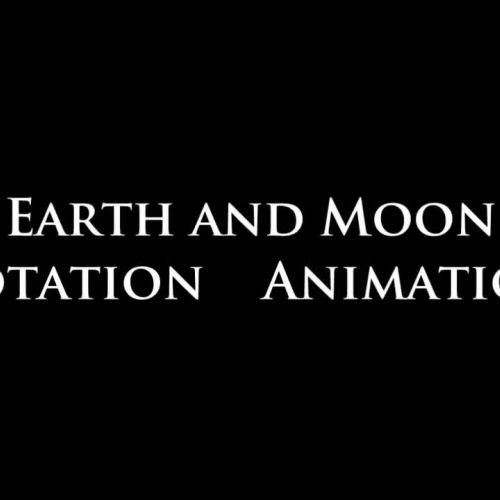 Earth and Moon Rotation