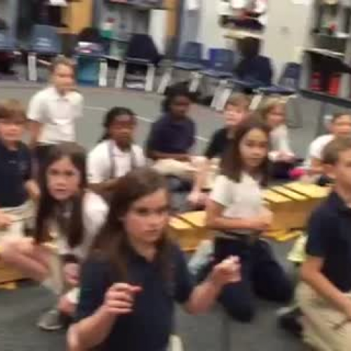 15-16 Ms. Montigny's (Ms. VanDeursen) 3rd grade class "When the Saints" arr. by Kriske/DeLelles