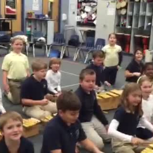 15-16 Ms. Tedder's (Ms. VanDeursen) 3rd grade class "When the Saints" arr. by Kriske/DeLelles