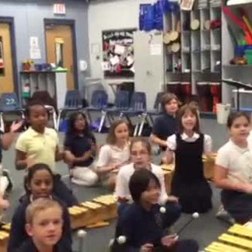 15-16 Ms. Townsend's (Ms. Brown) 3rd grade class "When the Saints" arr. by Kriske/DeLelles