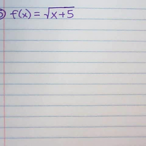 L04-02 - Domains & Inverses of Function Review