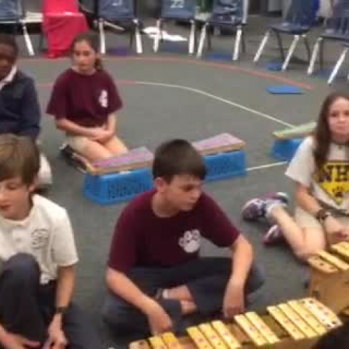 15-16 Ms. Dickey's (Ms. Danley) 5th grade class "Dream Ostinato"