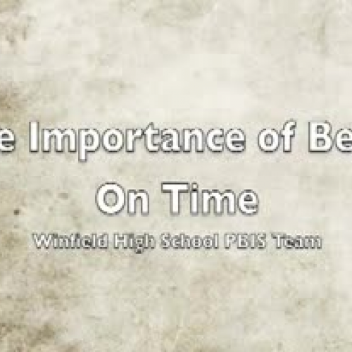 The Importance of Being on Time