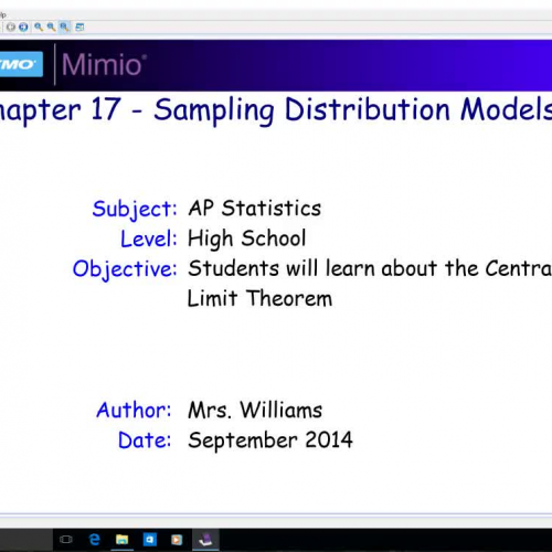 Chapter 17 - Sampling Distribution Models - Part 1