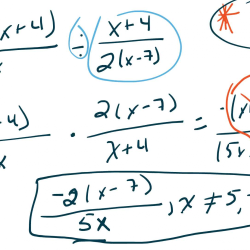 Multiplying & Dividing Rationals