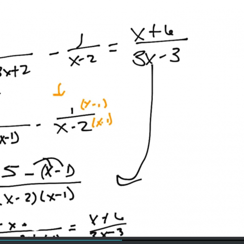 Solving Rational Equations
