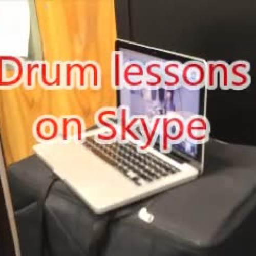 Drum Lessons on Skype