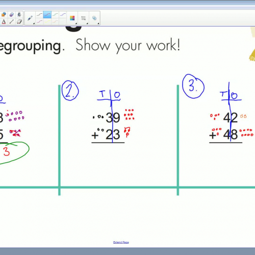 Adding W/ Regrouping