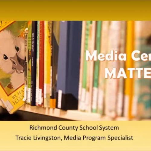 Media Centers Matter
