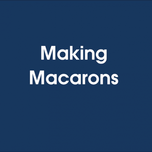 Making Macarons