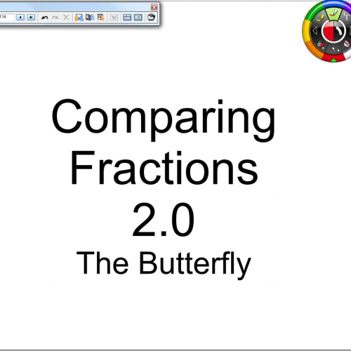 Comparing Fractions - Butterfly