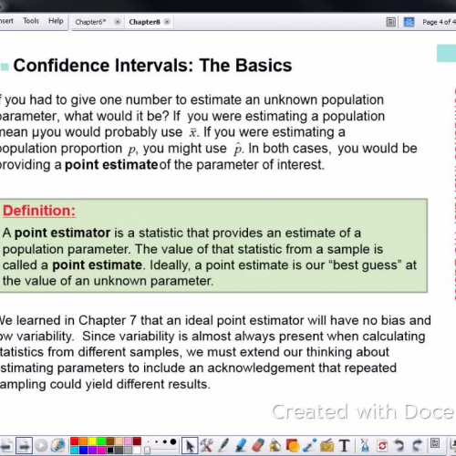 Confidence Interval Basics