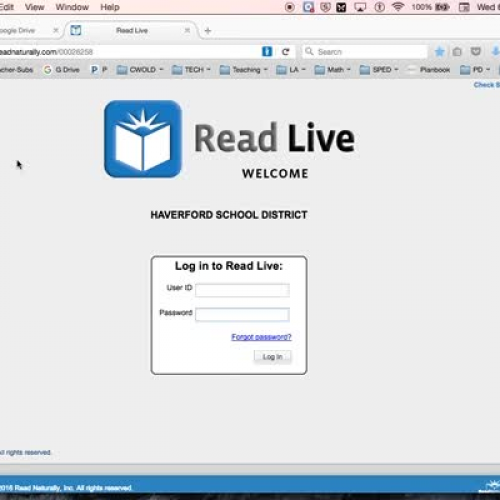 Read Naturally Love Directions, Part 2