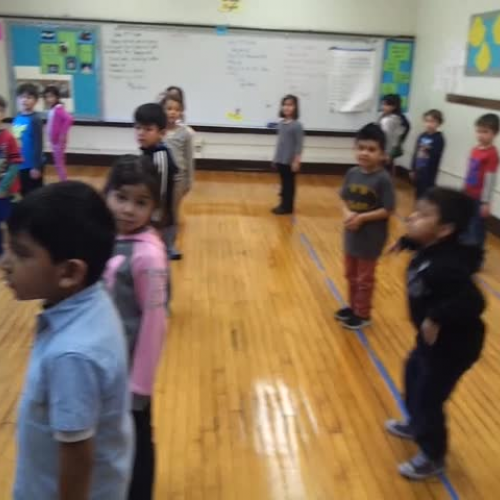 kindergarten, IAMS, Anansi dance, dance class