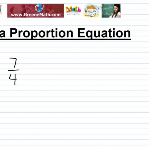 Help solving a proportional equation