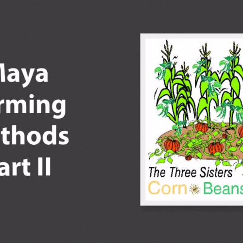 Maya Farming Methods Part II