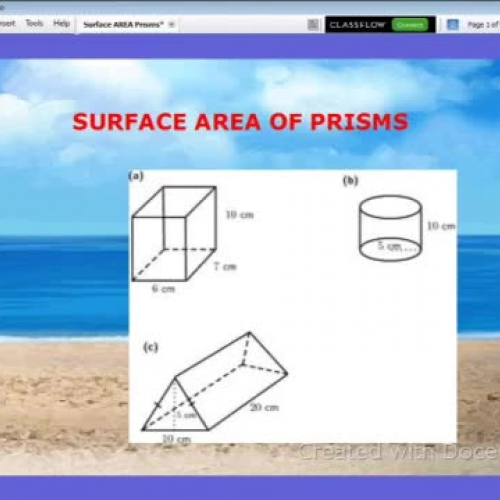 Define Lateral and Total Surface Area