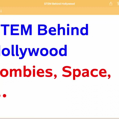 STEM Behind Hollywood 2 mins
