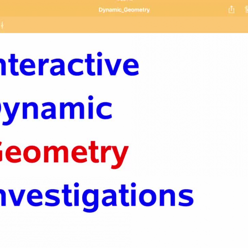 Interactive Dynamic Geometry Investigations