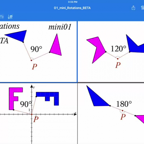 Transformational Geometry on the iPad