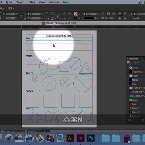 InDesign Line & Shape Tools