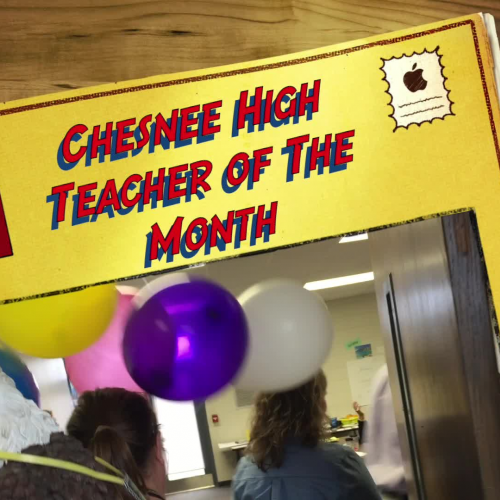 Chesnee High School Teacher of the Month