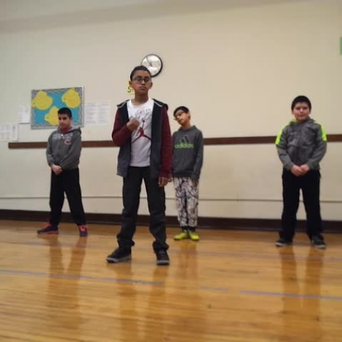 6th grade, hip hop, dance class, IAMS