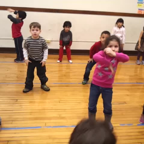 kindergarten, Anansi dance, Africa, IAMS