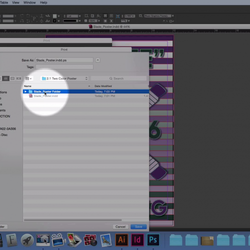 Line Art Poster: Submitting