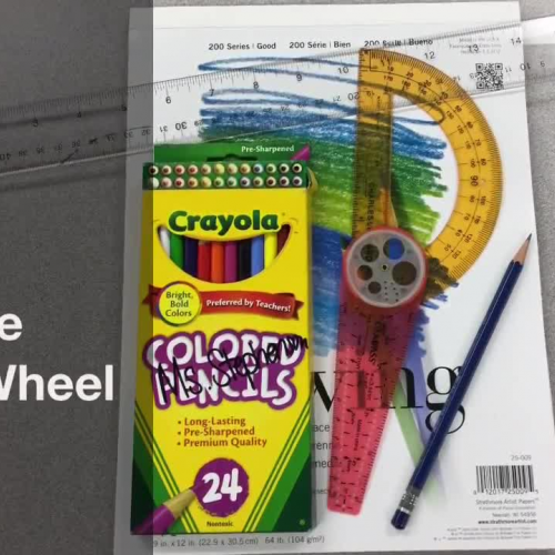 Color Wheel Project Sketch