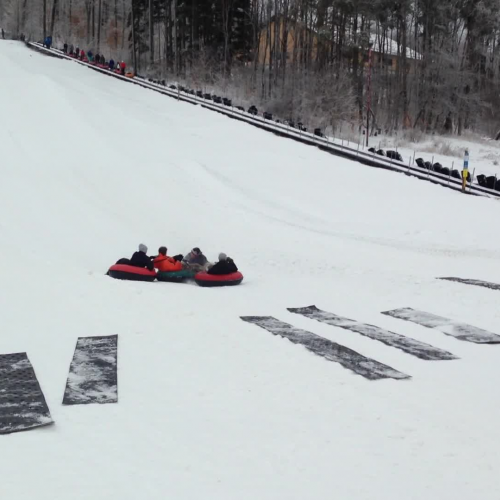 Snow Tubing Video 1