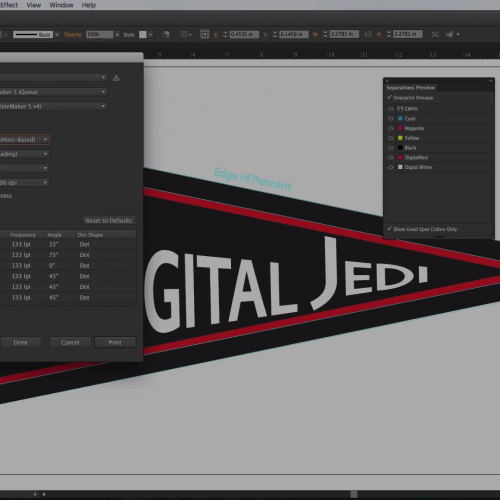 Felt Pennant: Film Separations