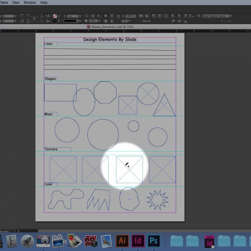 Elements: InDesign Line & Shape Tools