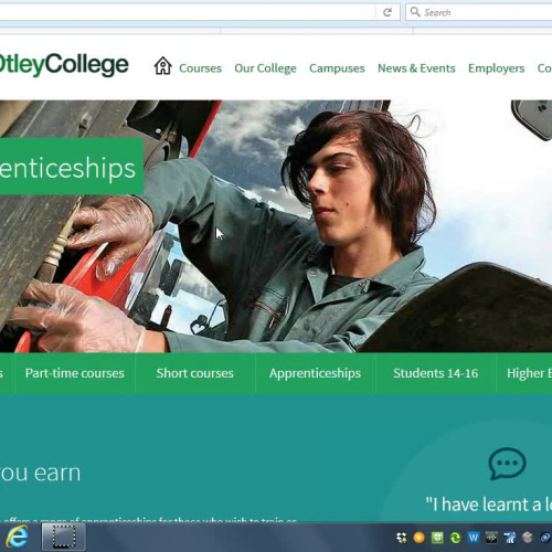 Work Based Learning - Navigating ePortfolio on 1st Visit