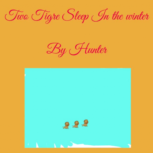 Two Tigers Sleep in the Winter