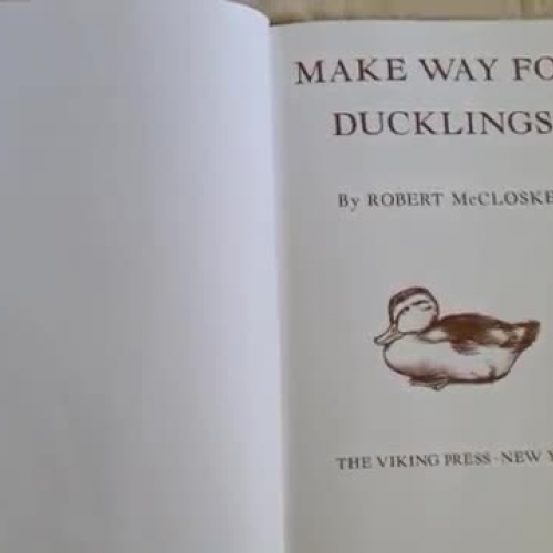 Making Way For Ducklings