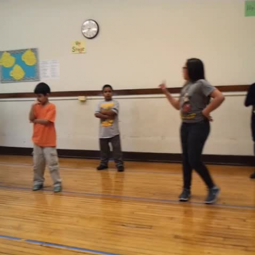 4th grade, IAMS, dance class, Jazz dance