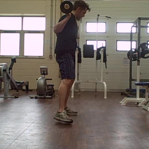 Barbell Lunges