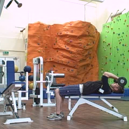 Barbell Tricep Press